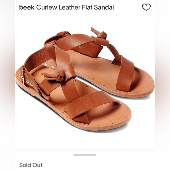 beek Shoes - Beek “Curlew” Sandal in Tan